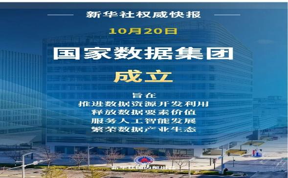 国家数据集团成立